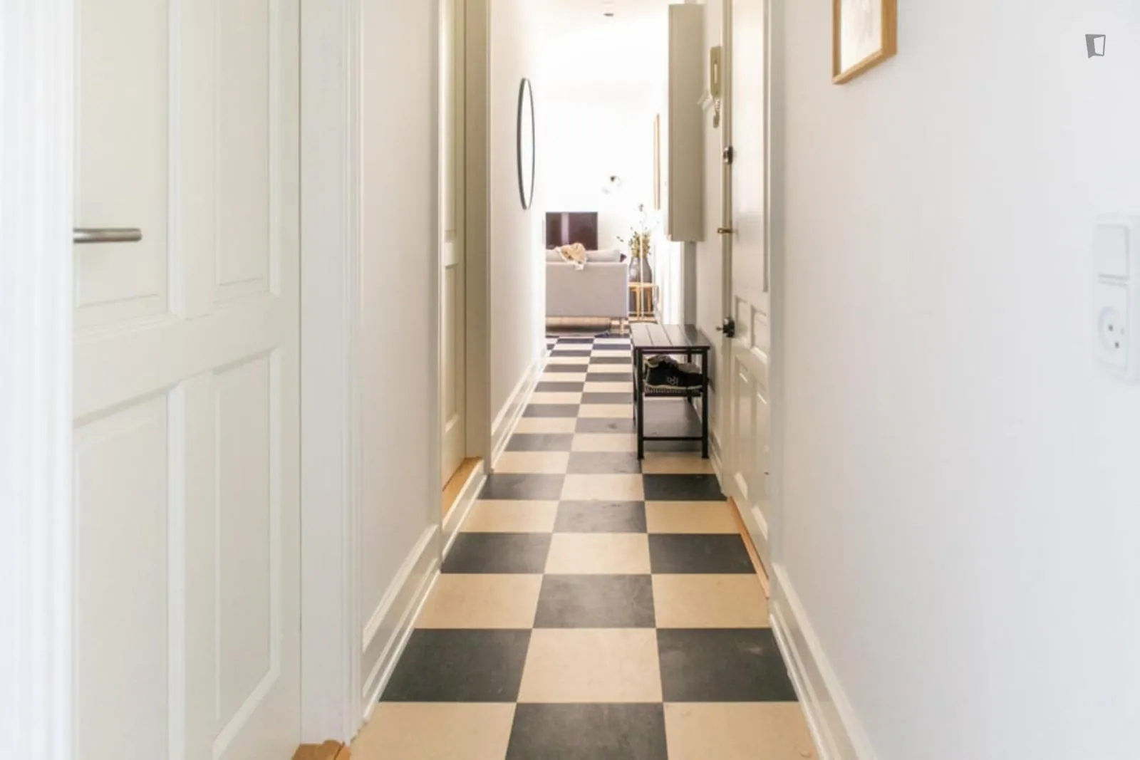 Stilfuldt enkeltværelse i eksklusiv delt lejlighed - Århusgade Syd - Foto 1