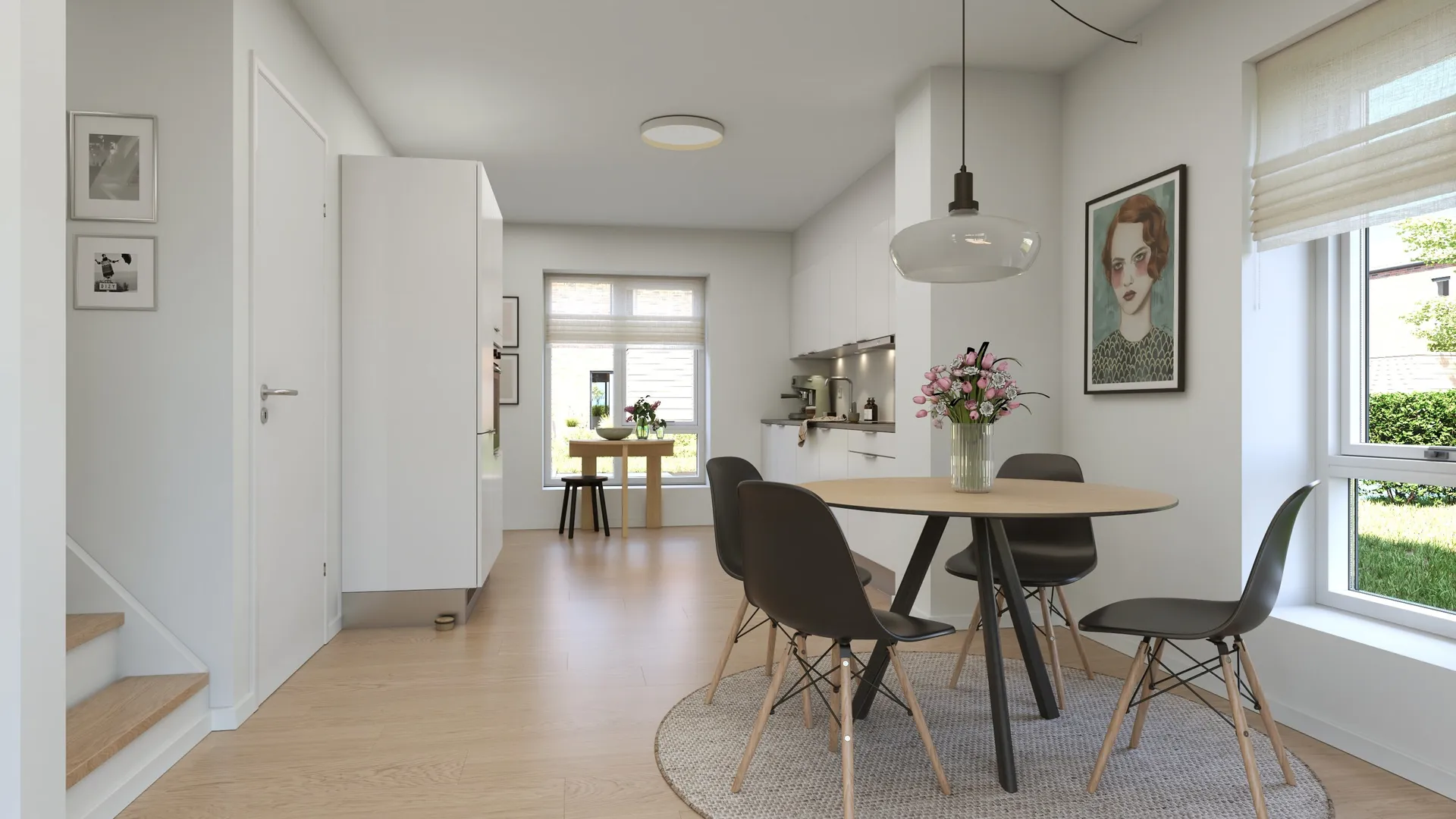 Rummelig 4-værelses rækkehus med terrasse i Aarhus - Foto 5