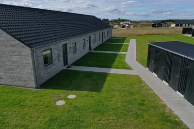 Moderne 3-værelses rækkehus med privat terrasse i Ikast